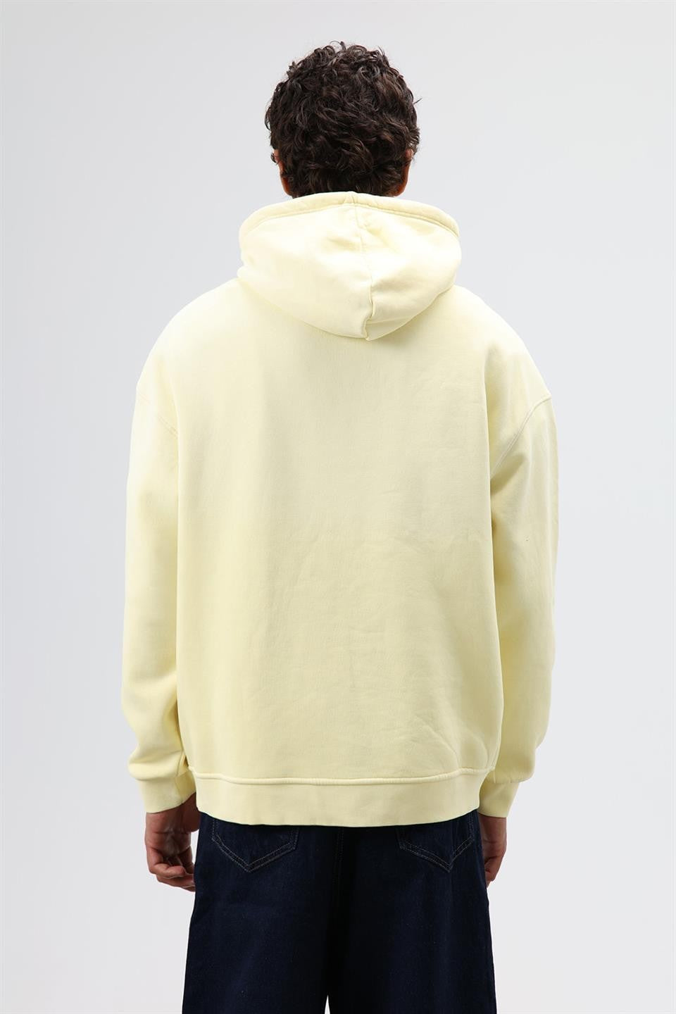 Oversized Hoodie with Embroidered Details