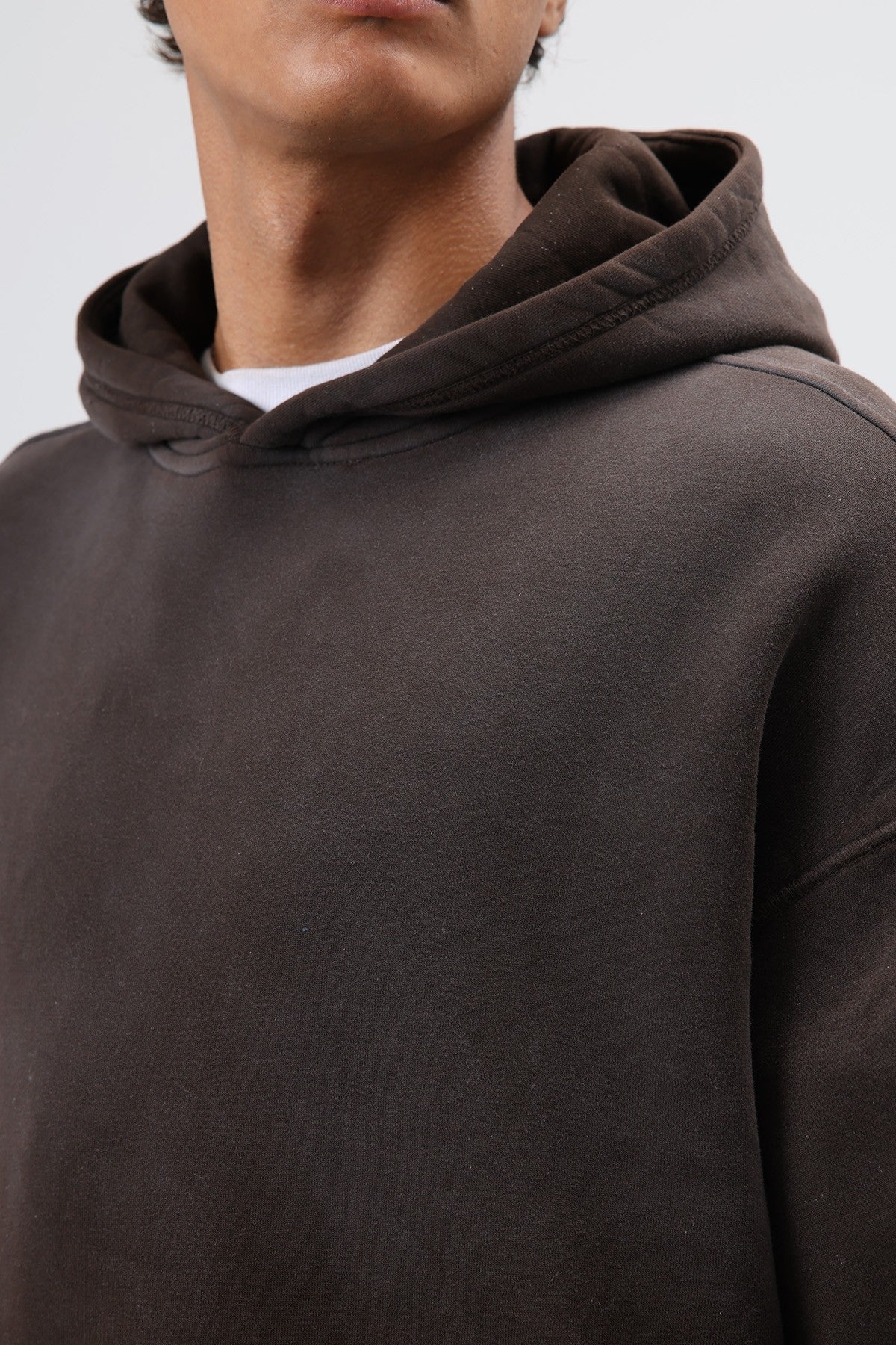 Oversized Hoodie with Embroidered Details