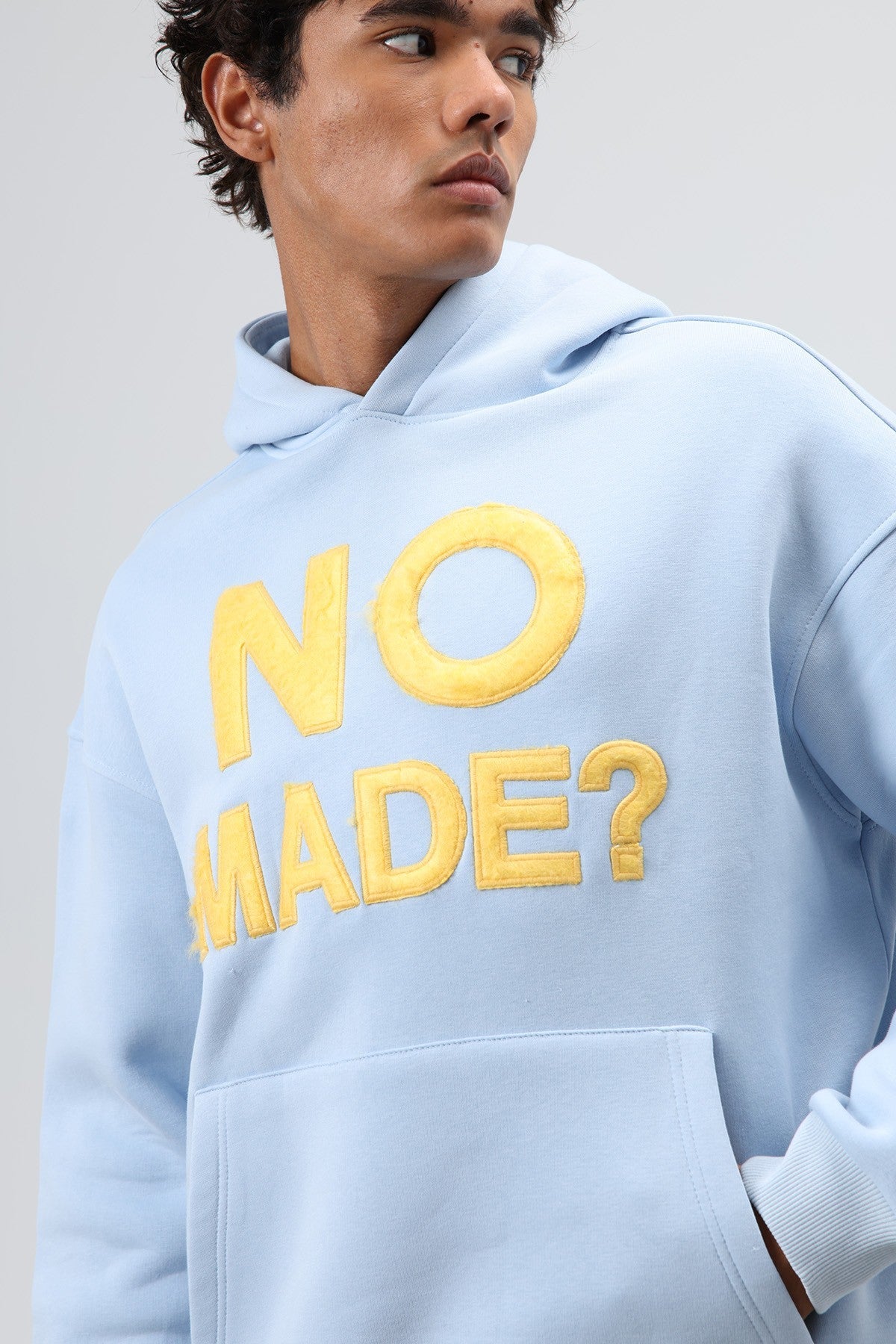 Oversized Printed Hooded Sweatshirt
