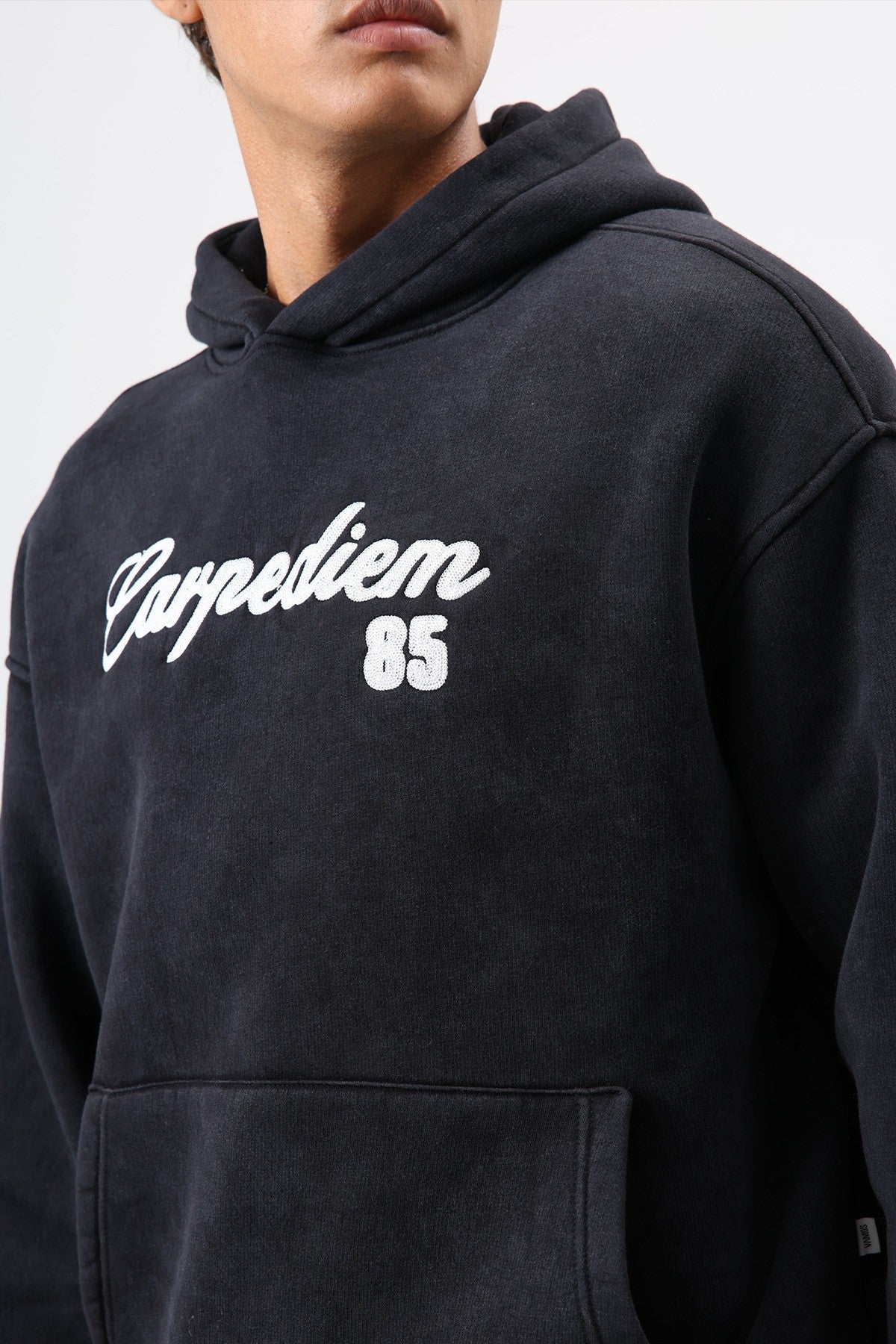 Oversized Printed Hoodie