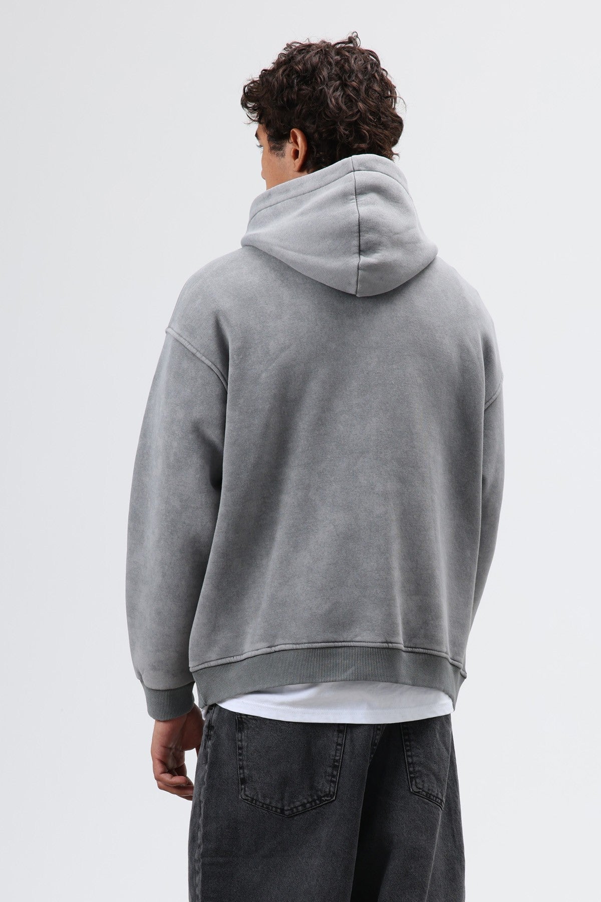 Oversized Printed Hoodie