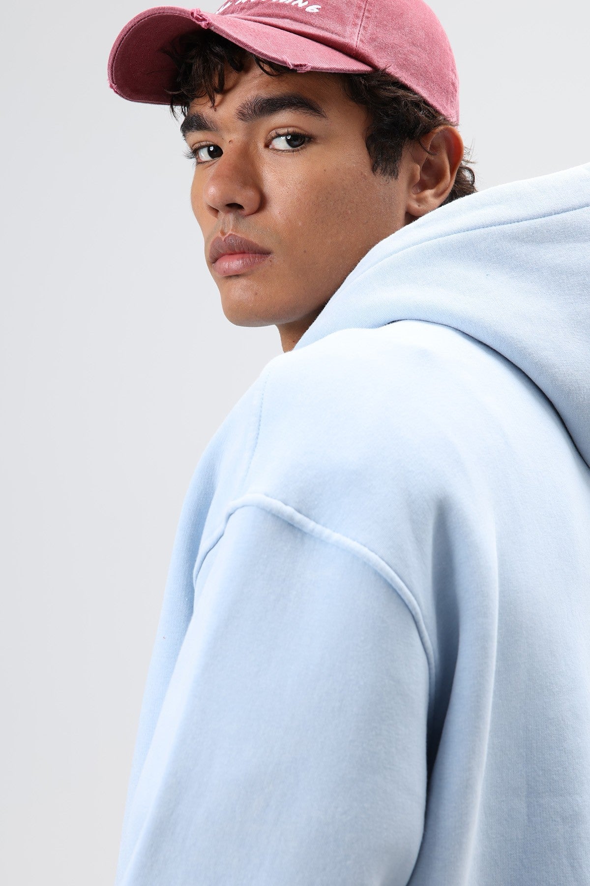 Oversized Printed Hoodie