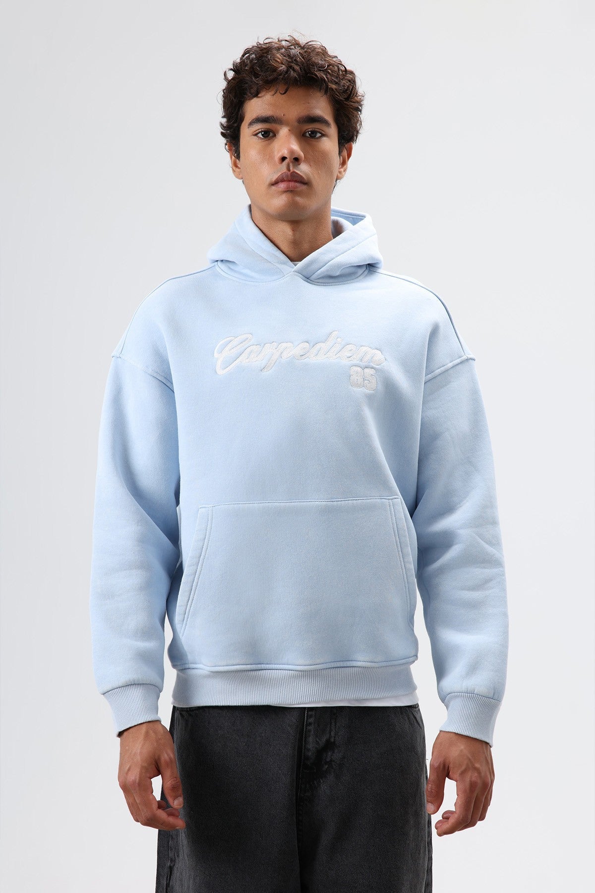 Oversized Printed Hoodie
