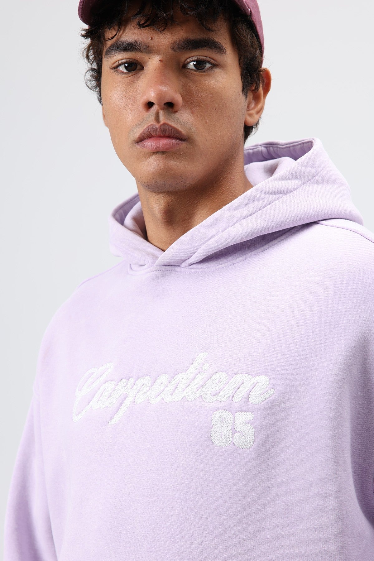 Oversized Printed Hoodie