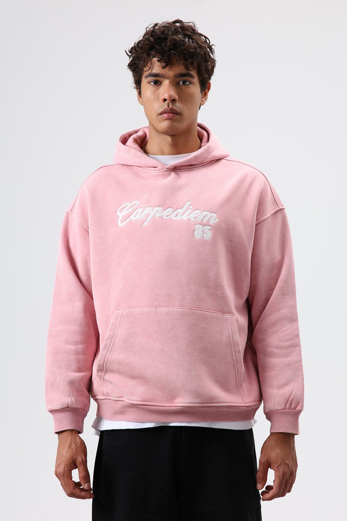 Oversized Printed Hoodie