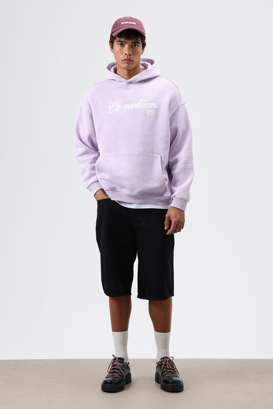 Oversized Printed Hoodie