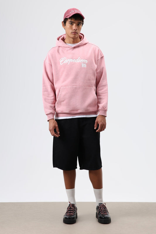 Oversized Printed Hoodie