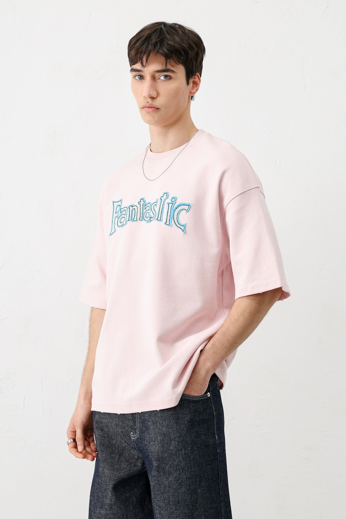 WASHED OVERSIZED T-SHIRT V70-132