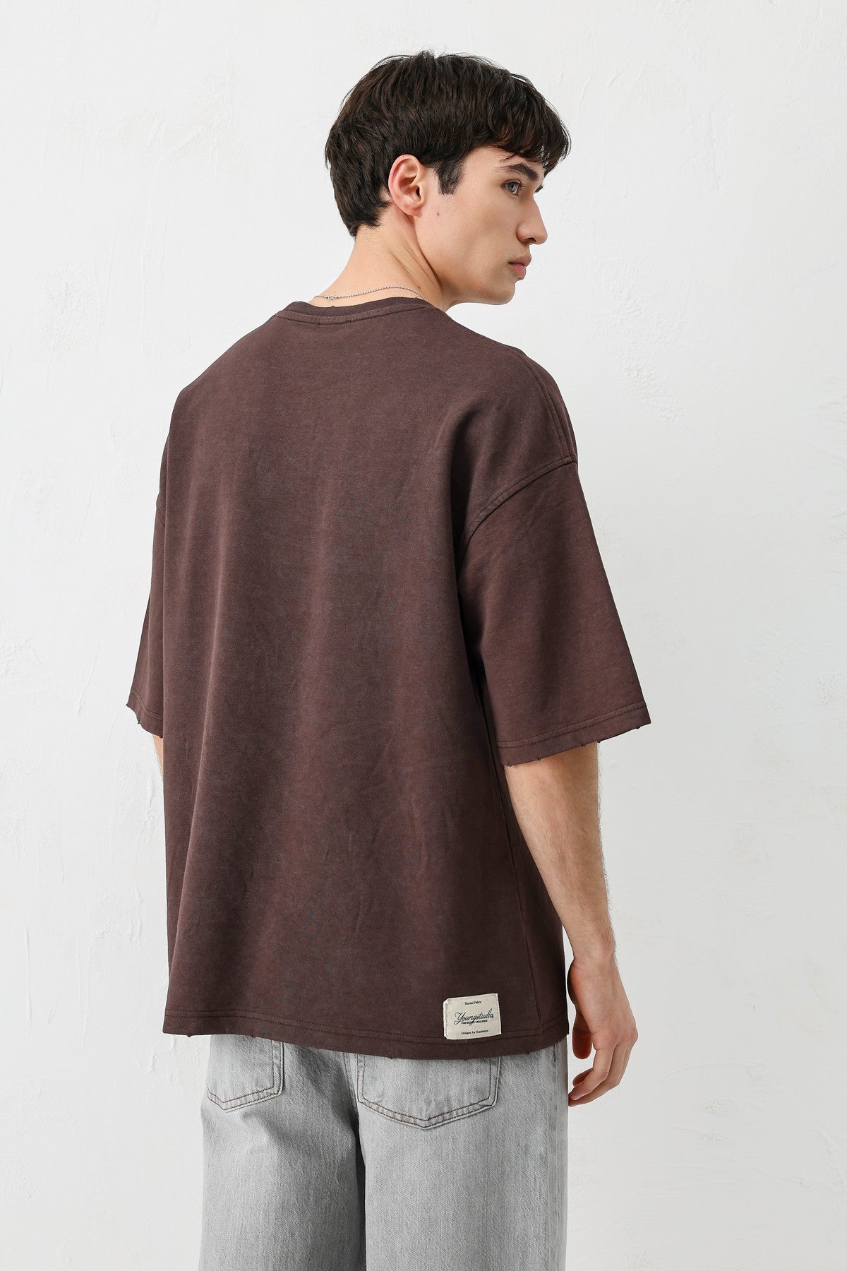 WASHED OVERSIZED T-SHIRT V70-132