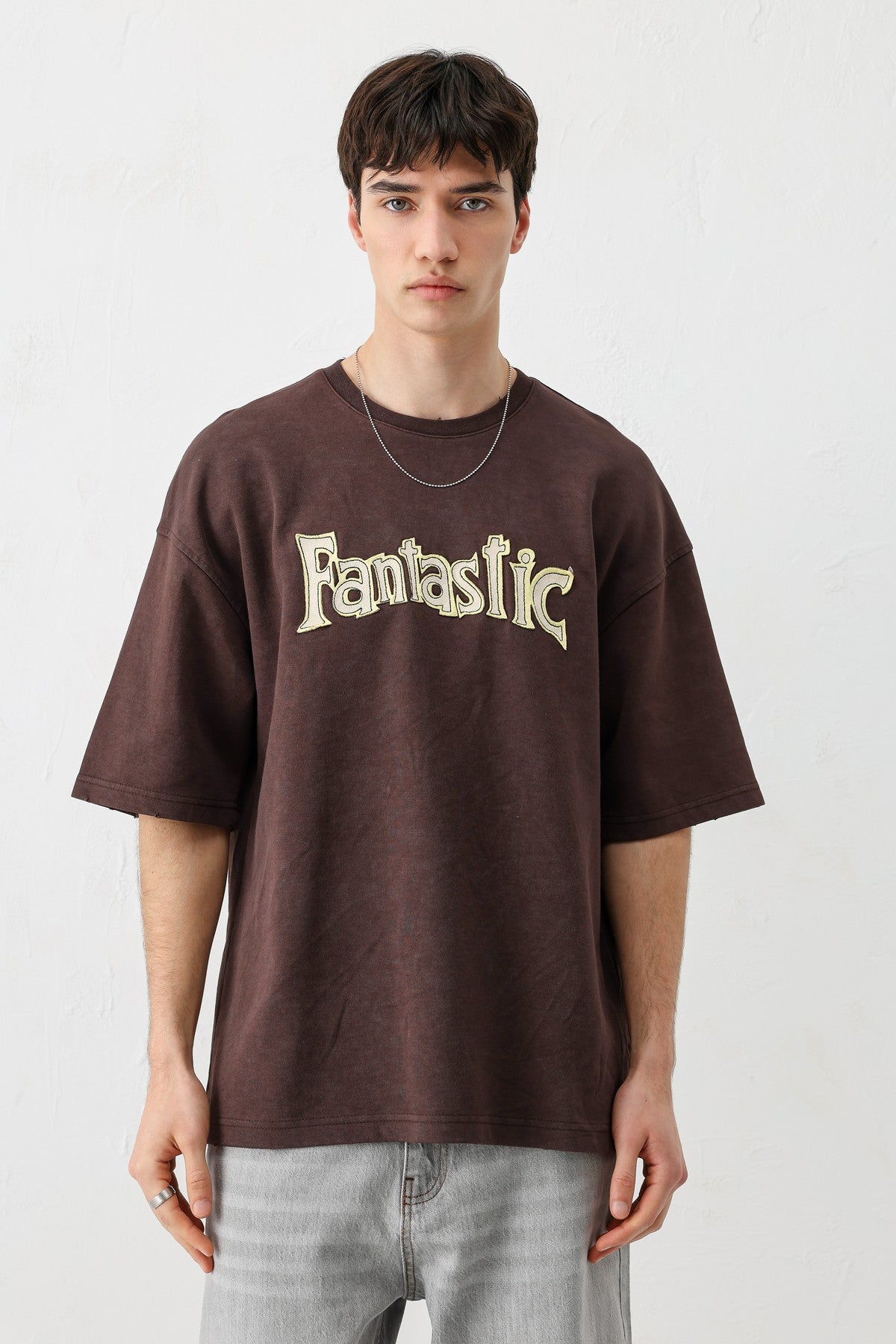 WASHED OVERSIZED T-SHIRT V70-132