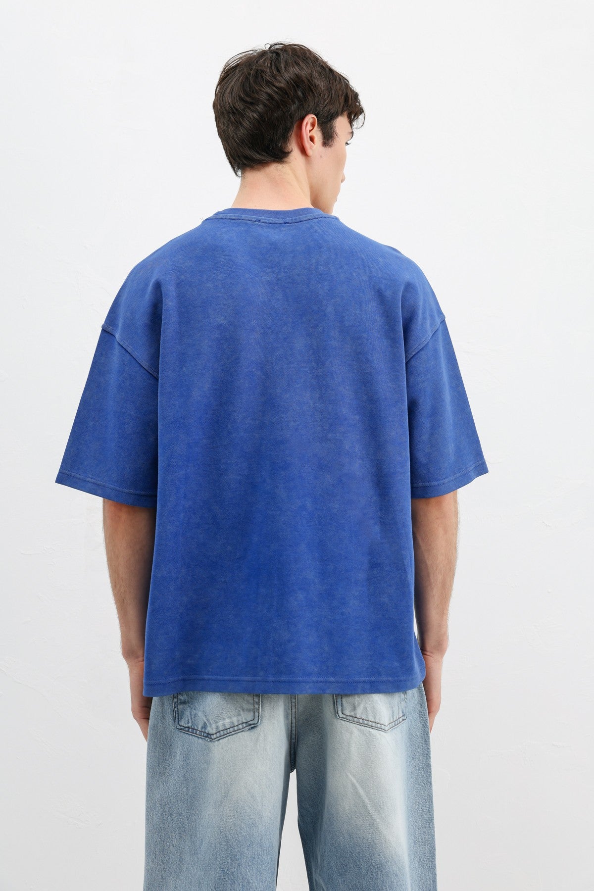 Oversized T-Shirt with Printed Number
