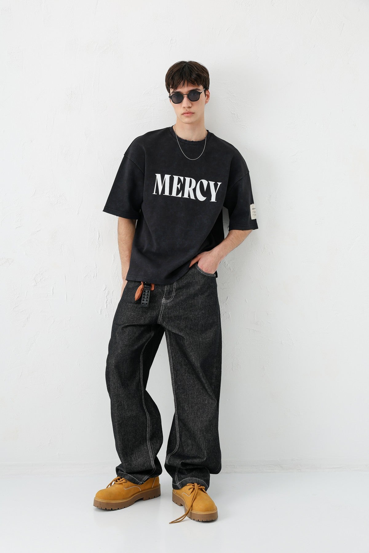 Printed Oversized T-Shirt V70-140