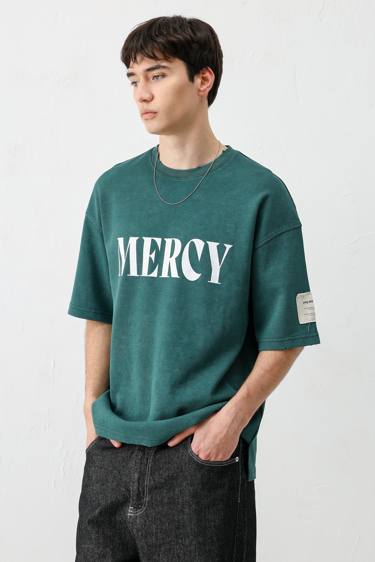 Printed Oversized T-Shirt V70-140