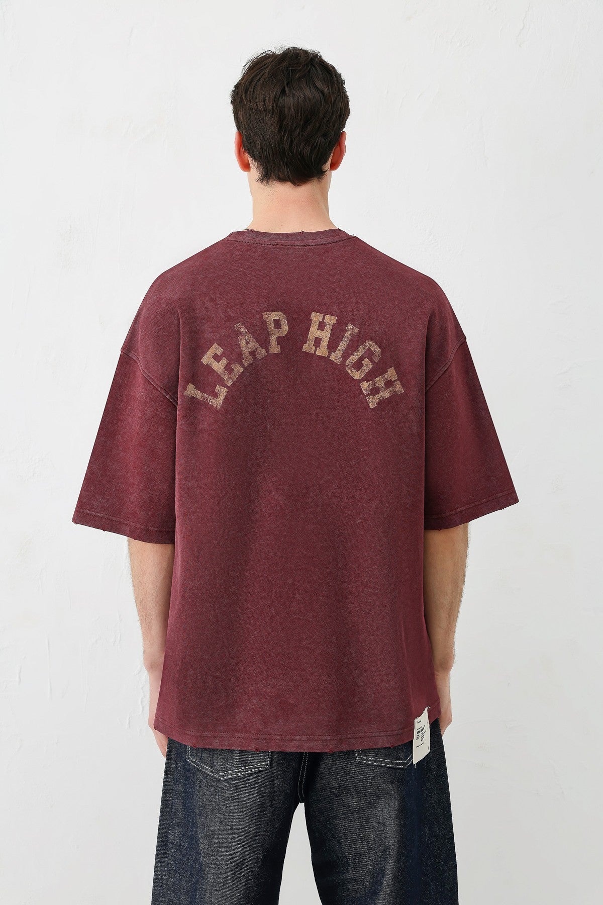 Oversized T-Shirt with Print (Requires Washing)