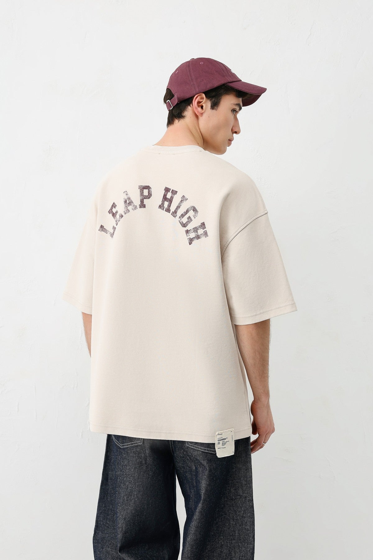 Oversized T-Shirt with Print (Requires Washing)