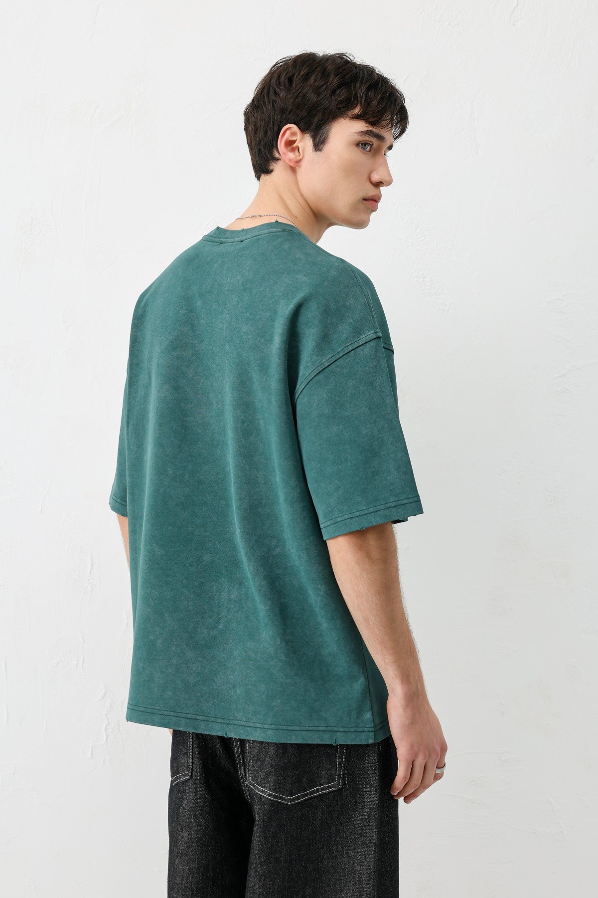 Oversized "Gracias" Printed T-Shirt