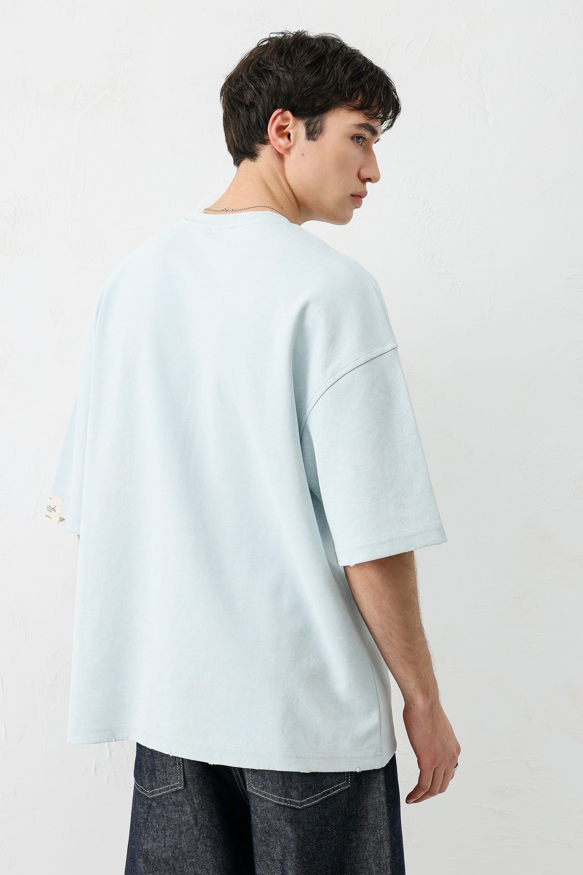 Oversized "Gracias" Printed T-Shirt