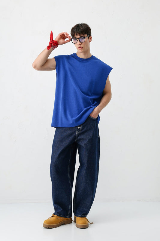 Basic Sleeveless T-Shirt