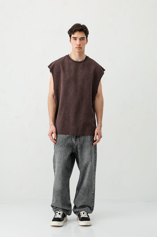 Basic Sleeveless T-Shirt