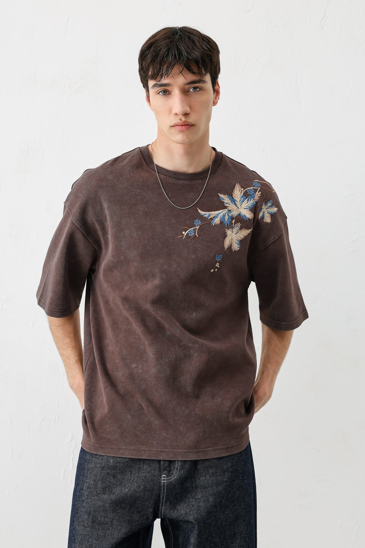 Oversized Printed T-Shirt V70-145
