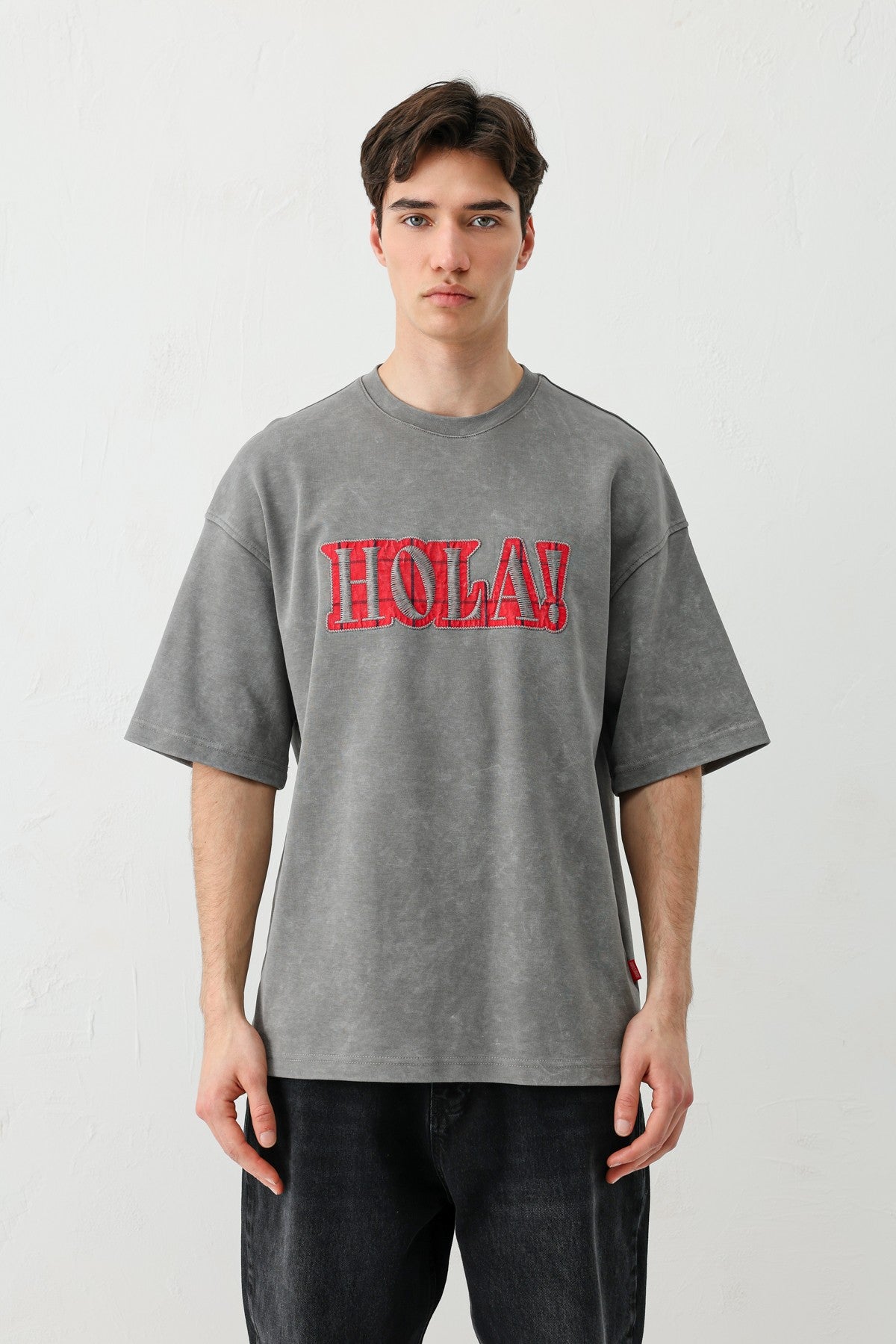 Oversized T-Shirt with Print (Requires Washing)