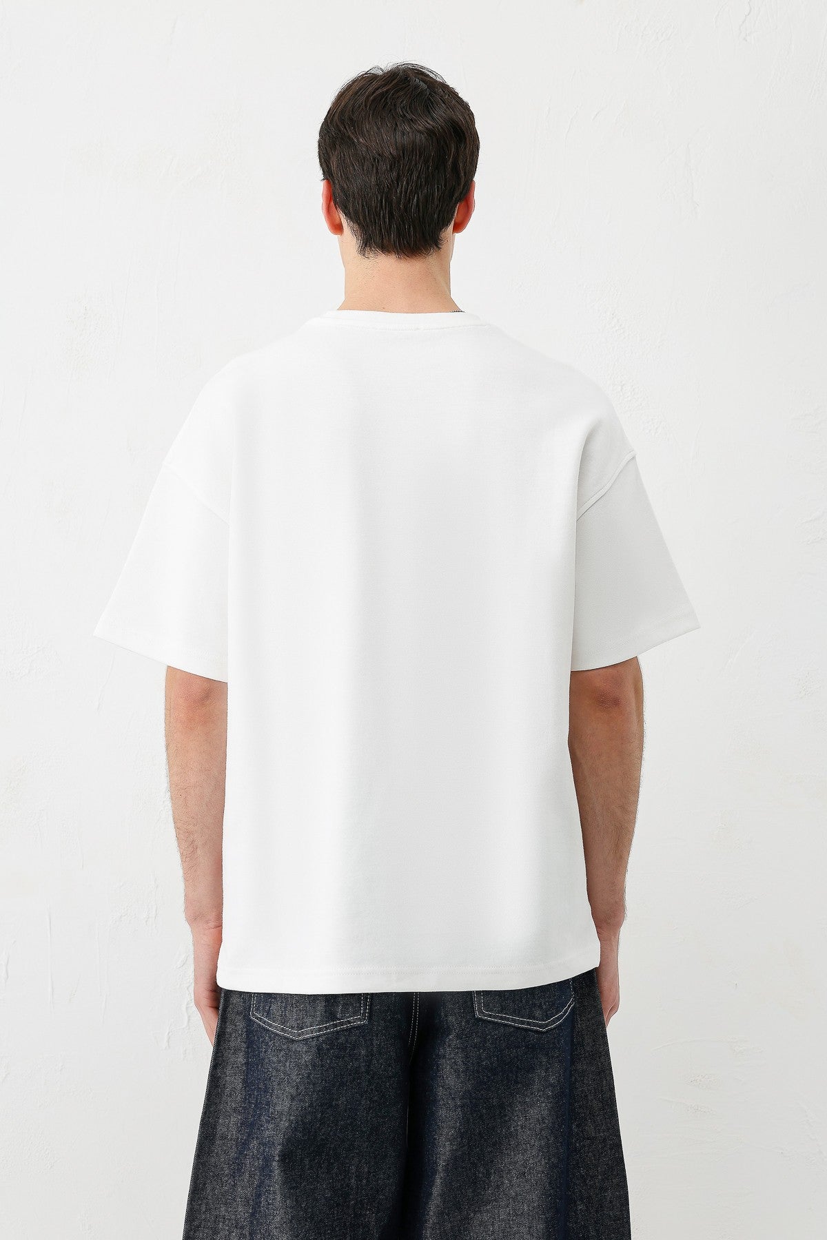 Oversized T-Shirt with Print (Requires Washing)