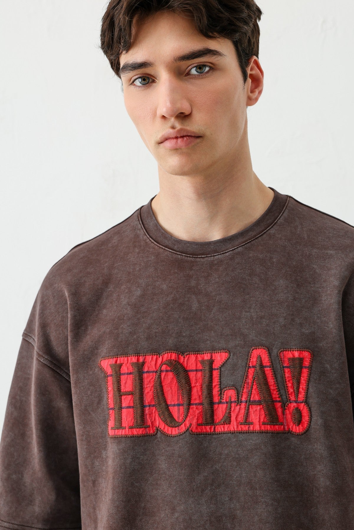 Oversized T-Shirt with Print (Requires Washing)