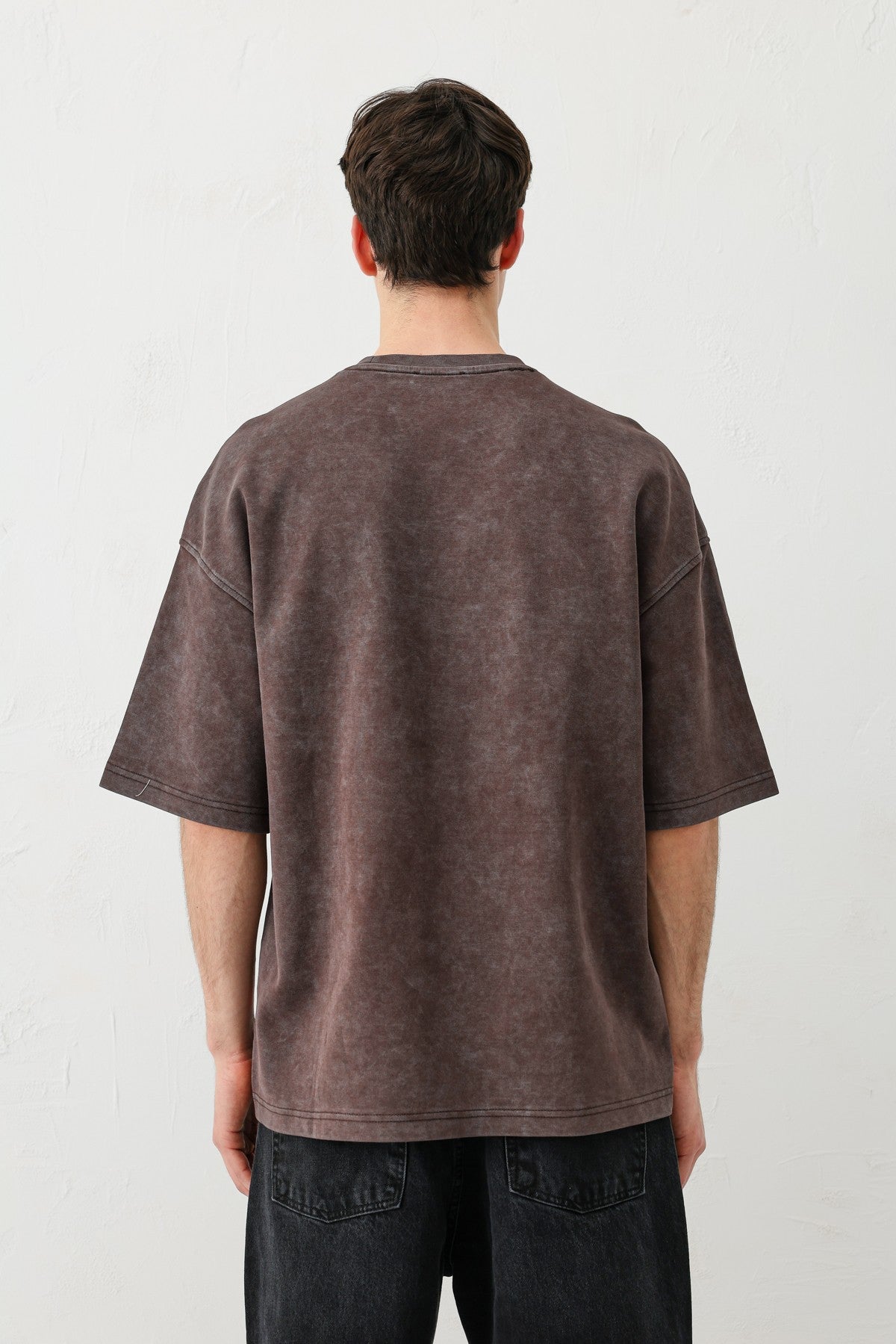Oversized T-Shirt with Print (Requires Washing)