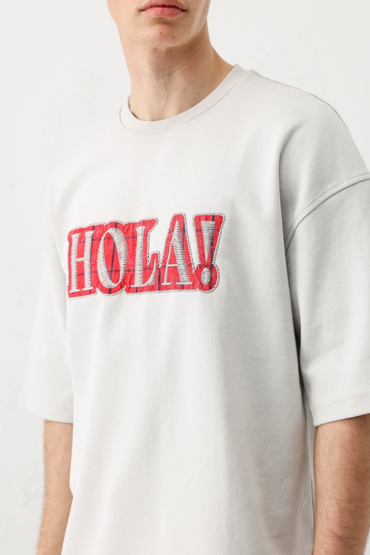 Oversized T-Shirt with Print (Requires Washing)