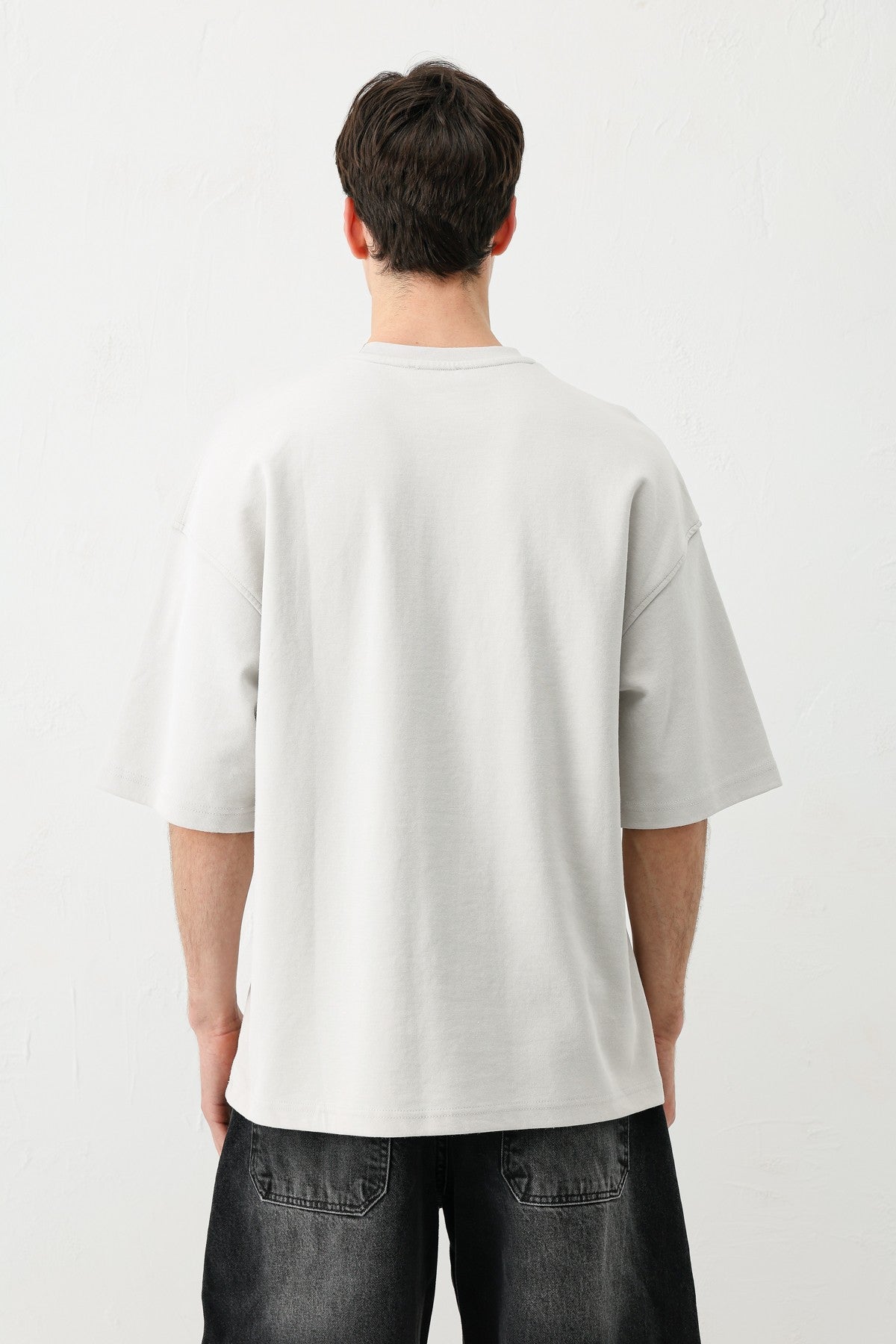 Oversized T-Shirt with Print (Requires Washing)