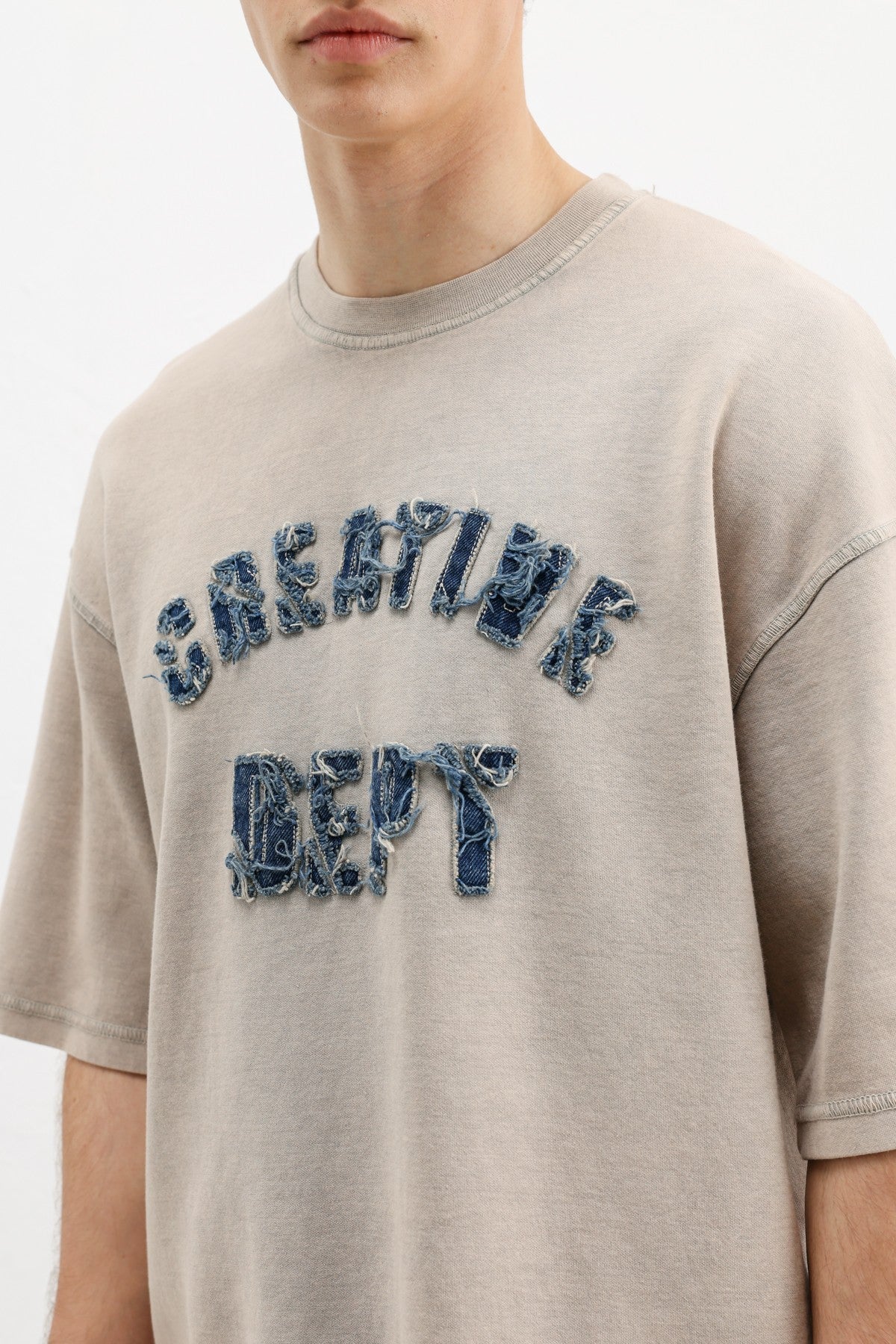 Oversized T-Shirt with Washable Print