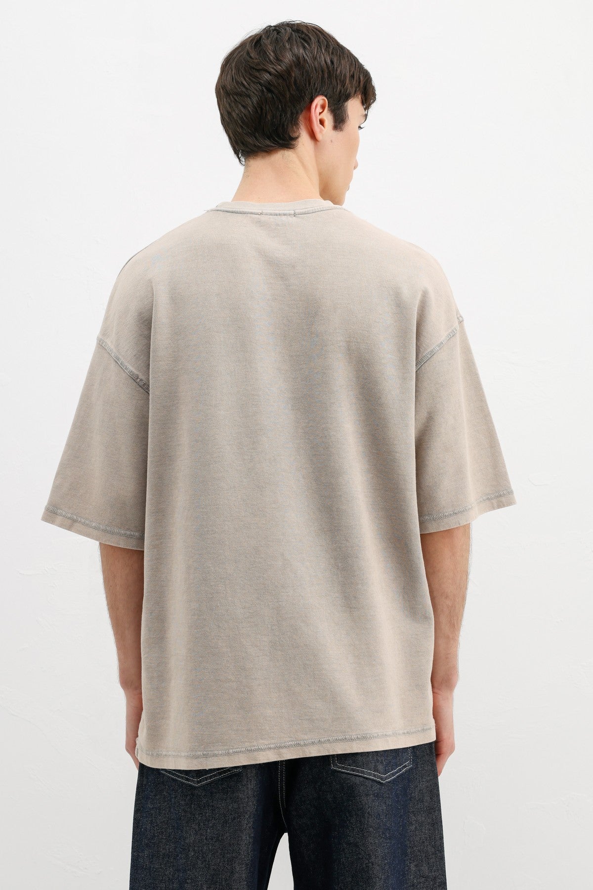 Oversized T-Shirt with Washable Print