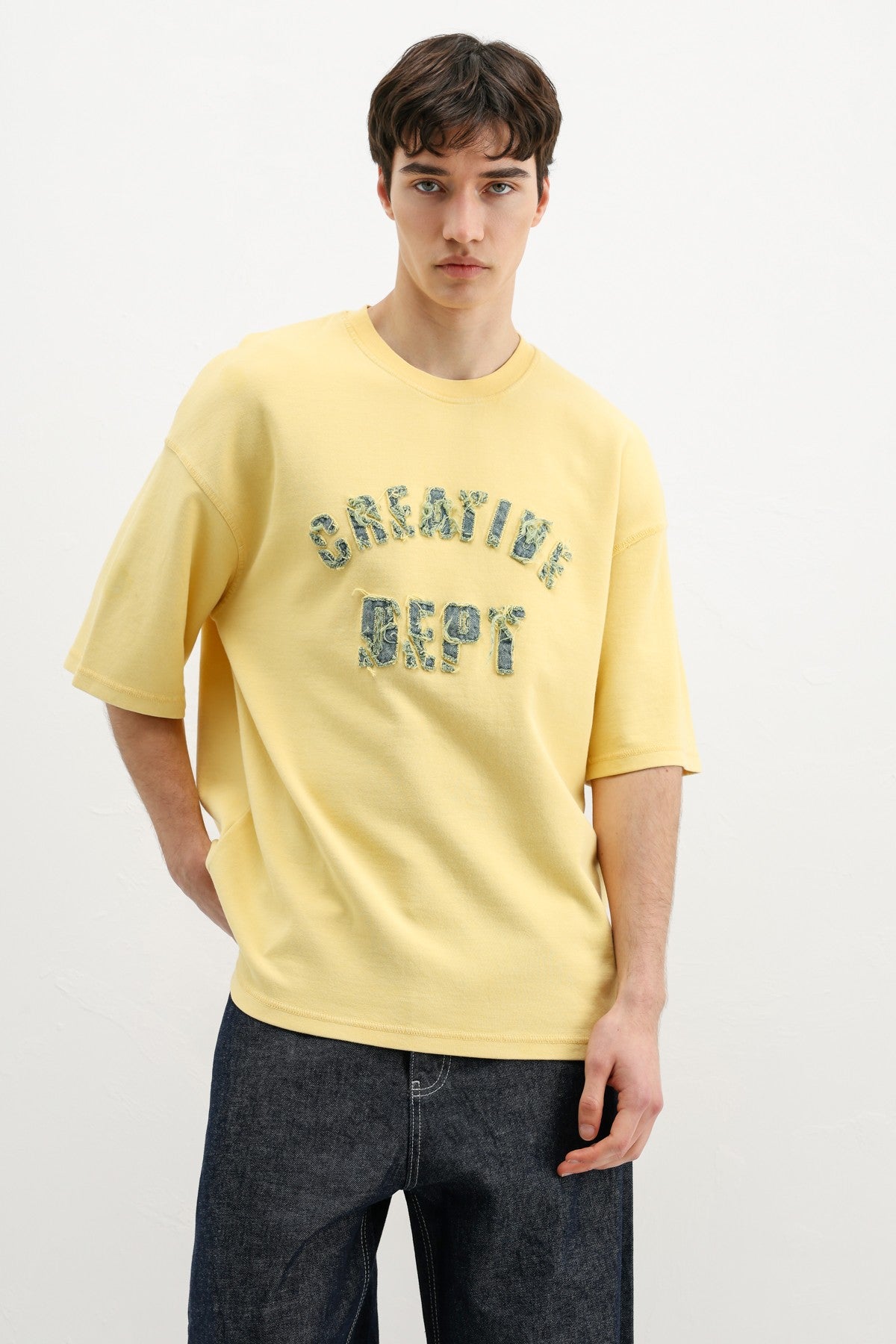 Oversized T-Shirt with Washable Print