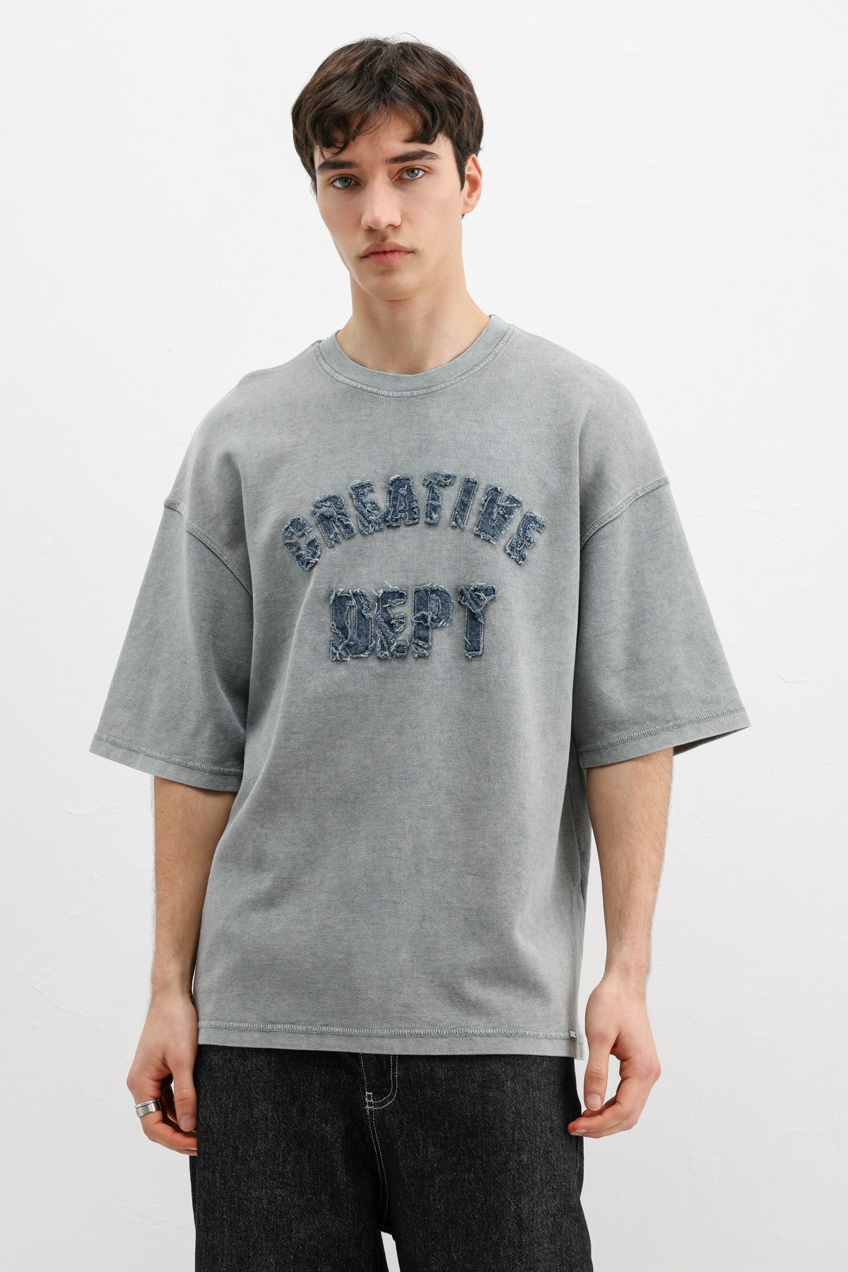 Oversized T-Shirt with Washable Print