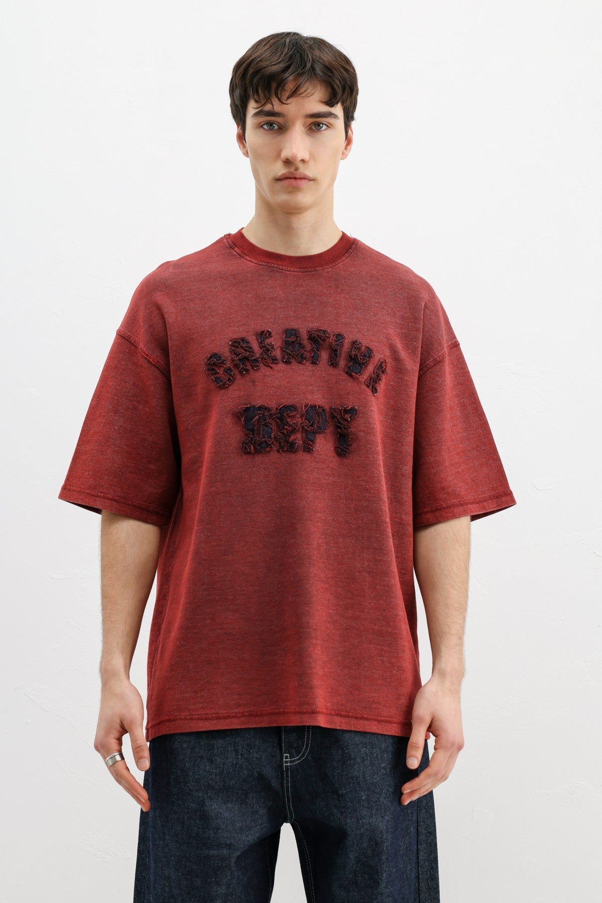 Oversized T-Shirt with Washable Print