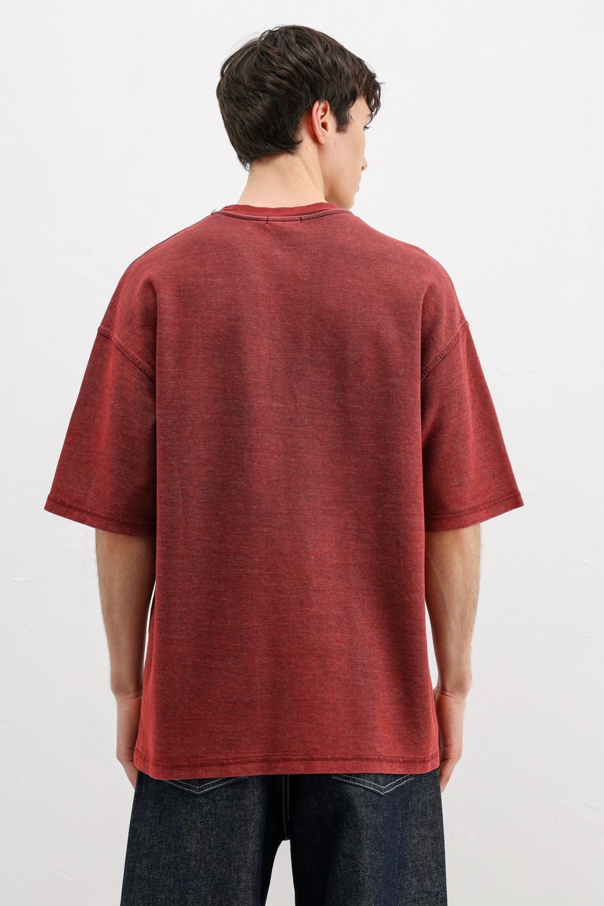 Oversized T-Shirt with Washable Print