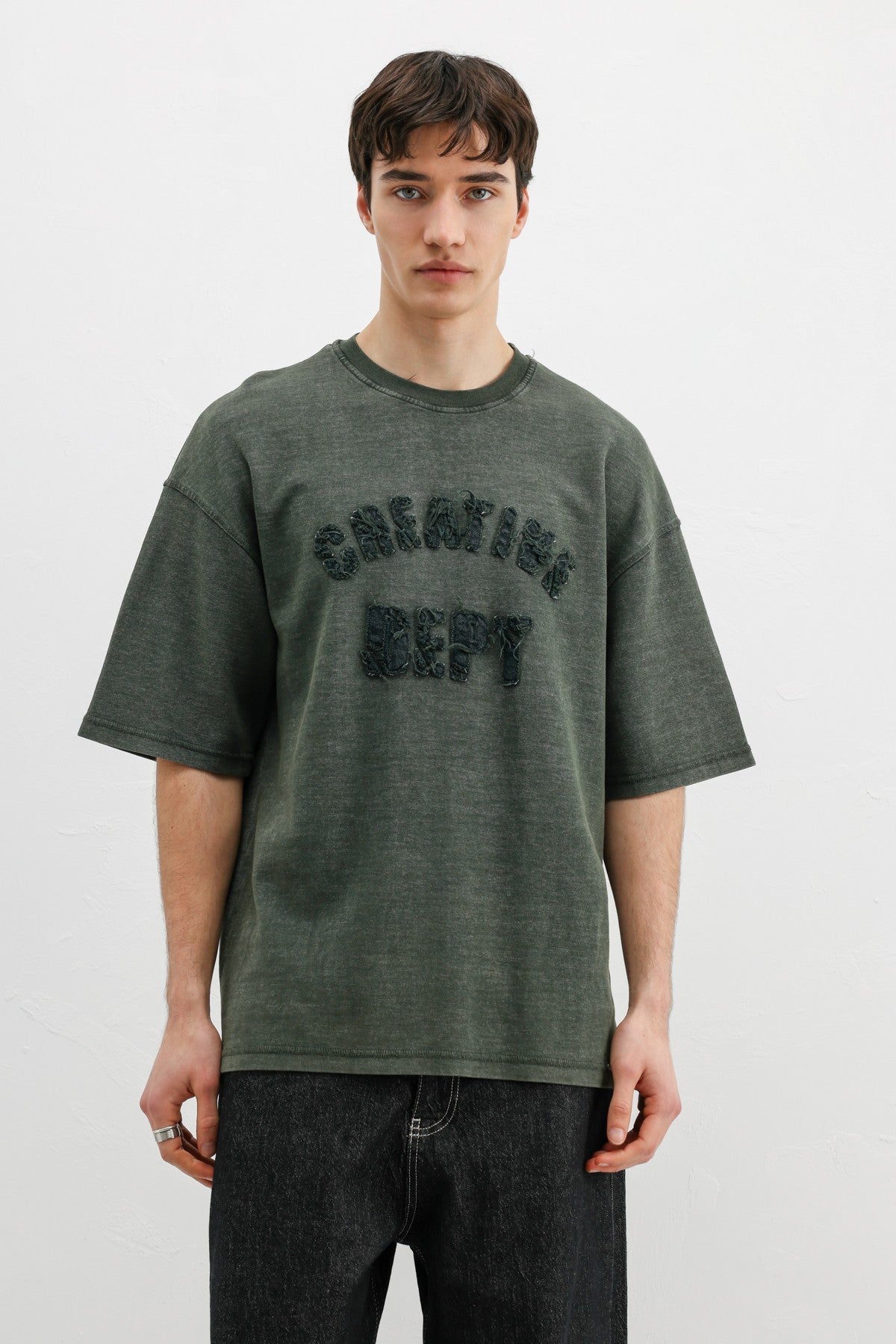 Oversized T-Shirt with Washable Print