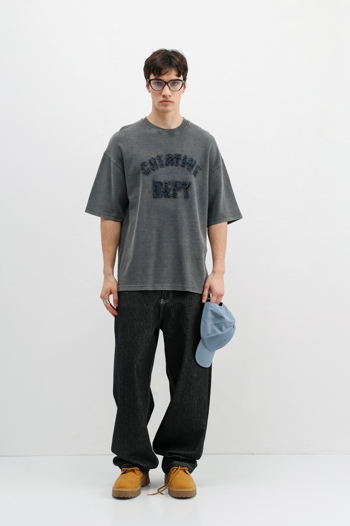 Oversized T-Shirt with Washable Print