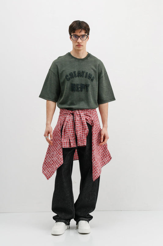 Oversized T-Shirt with Washable Print