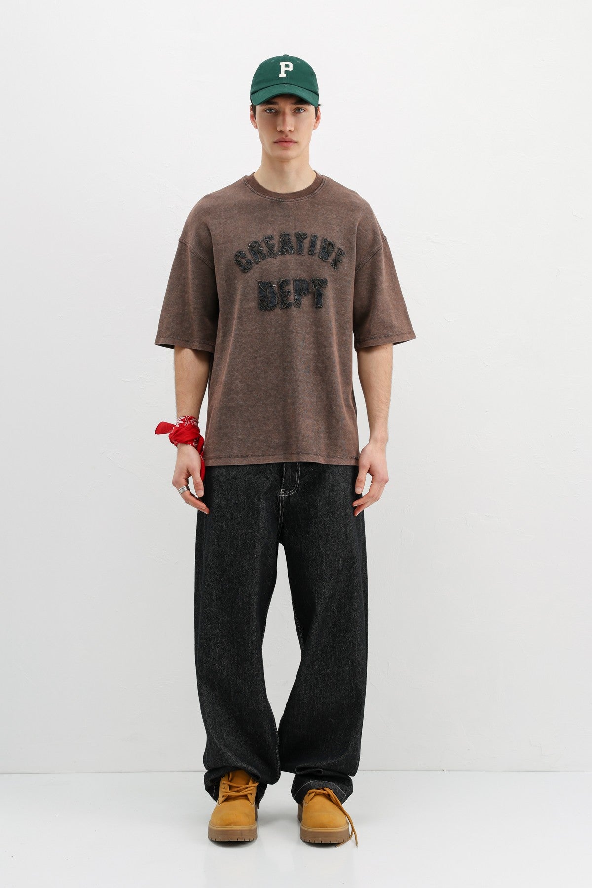 Oversized T-Shirt with Washable Print