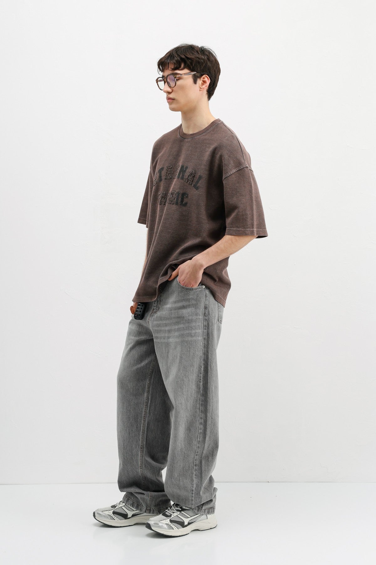 Oversized Printed T-Shirt V70-148