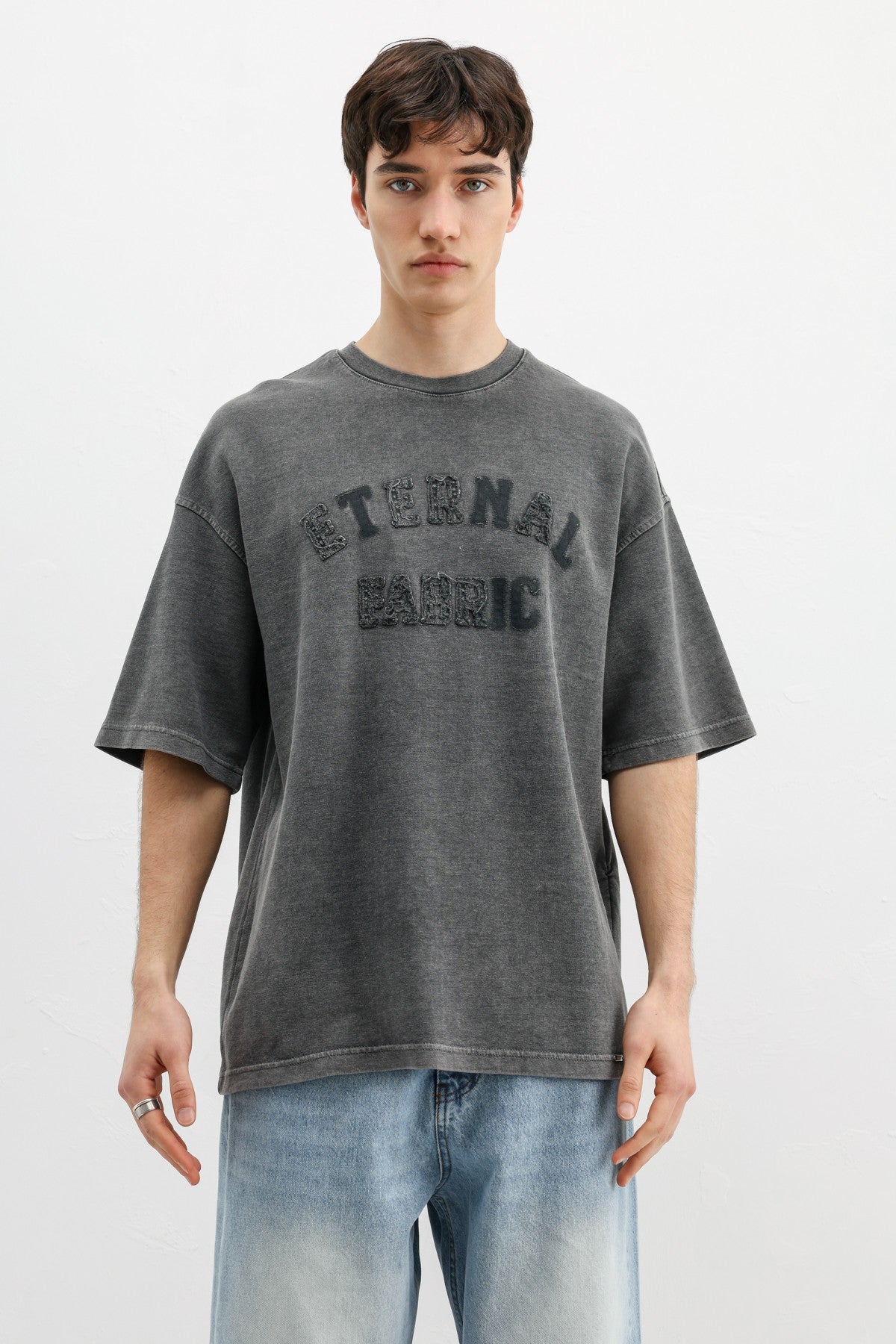 Oversized Printed T-Shirt V70-148