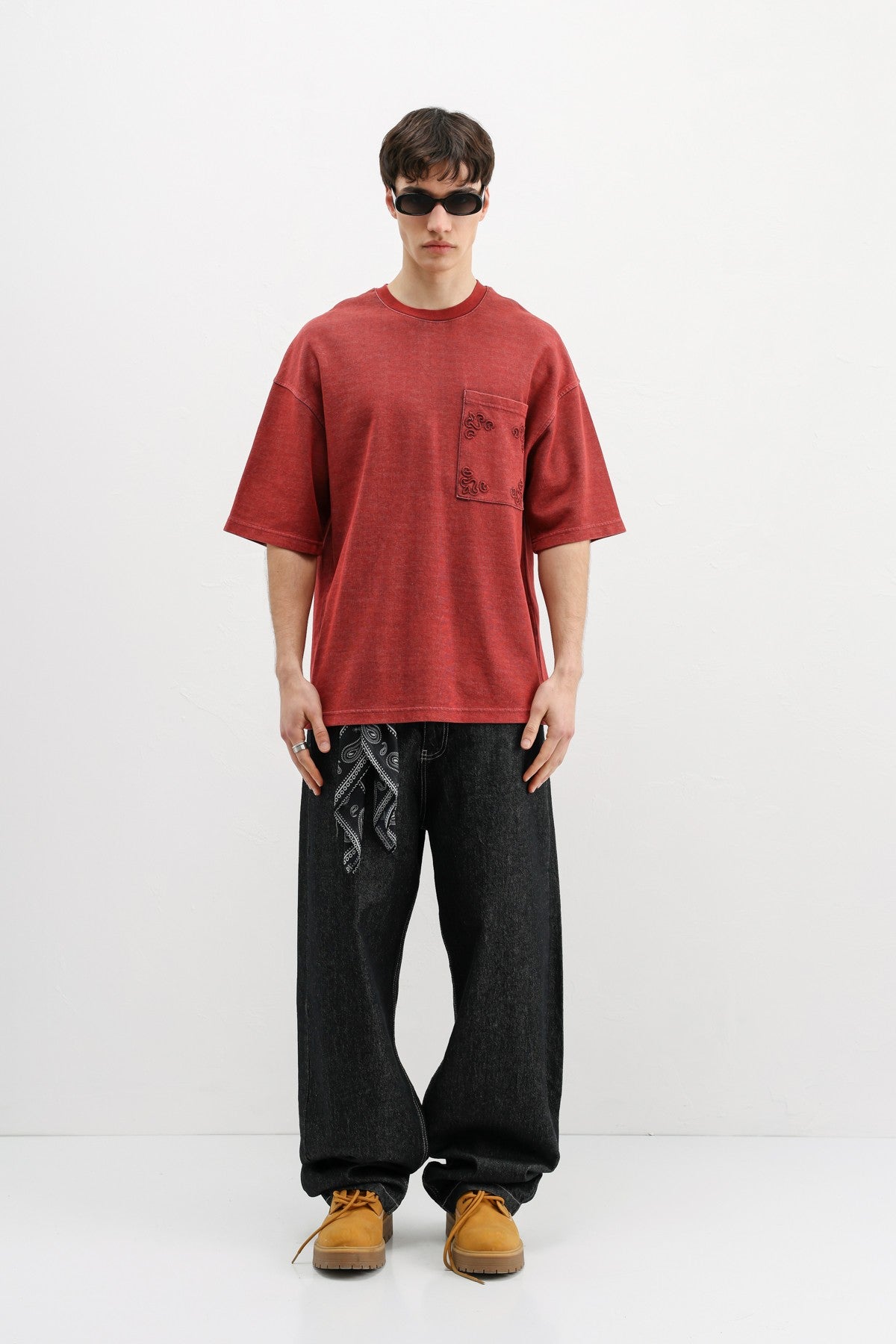 Oversized Printed T-Shirt V70-149