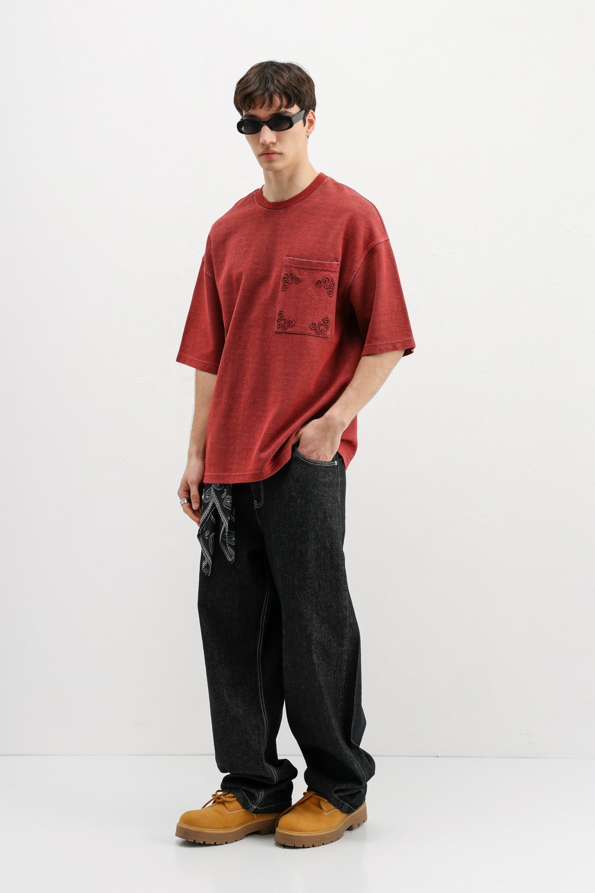 Oversized Printed T-Shirt V70-149