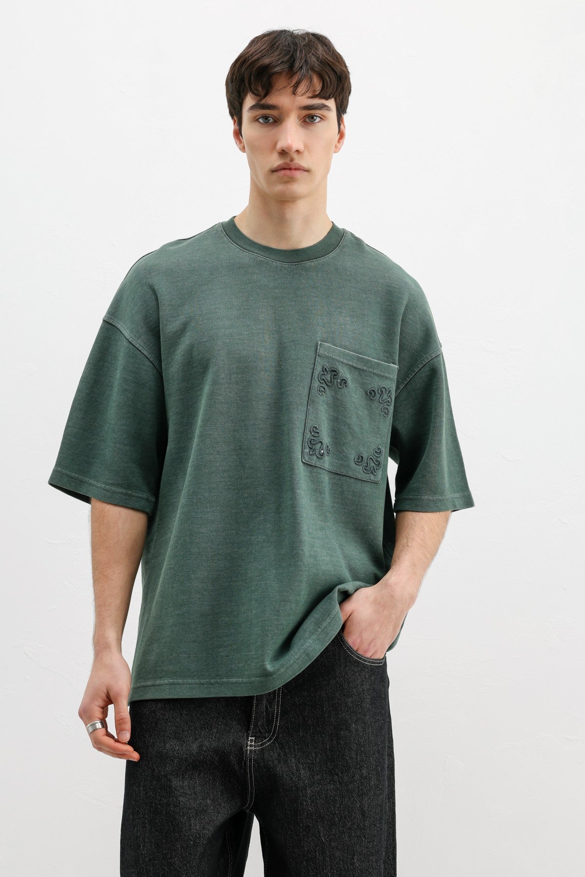 Oversized Printed T-Shirt V70-149