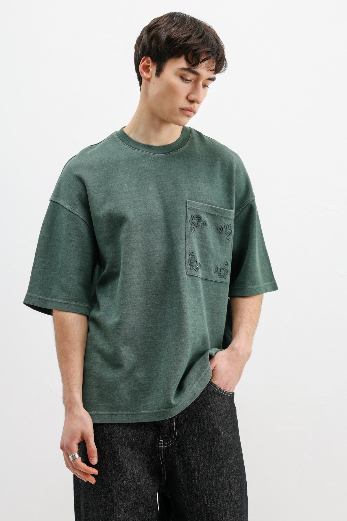 Oversized Printed T-Shirt V70-149