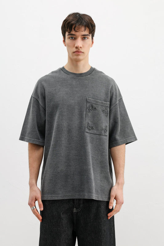 Oversized Printed T-Shirt V70-149
