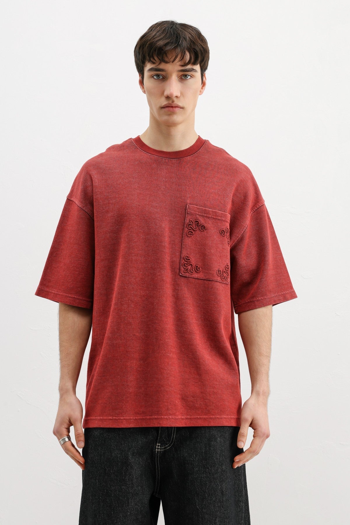 Oversized Printed T-Shirt V70-149