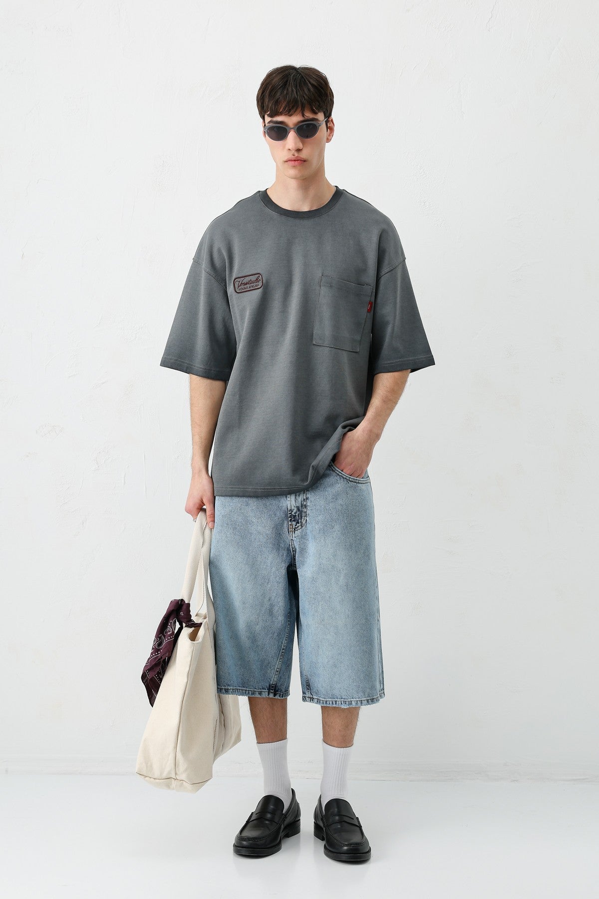 Oversized Printed T-Shirt V70-150