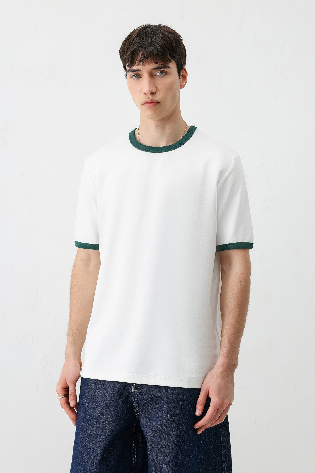 Short-Sleeved Regular-Fit T-Shirt